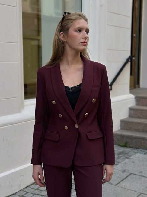 Eloise Blazer Wine