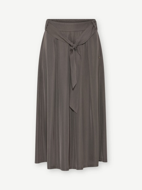 Mabell, midi+ pleated skirt Animal Fur