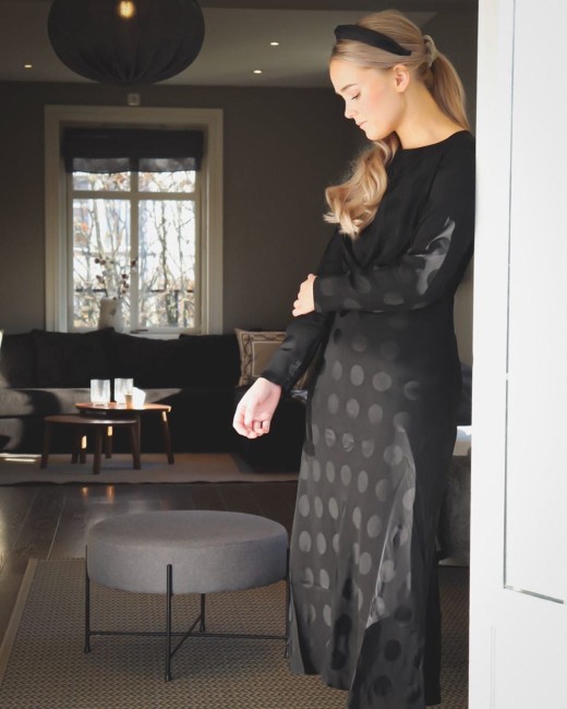 Woven Dress Black
