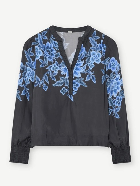 Neomi Blouse Dull Black