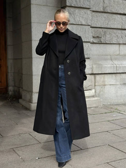 Clareta Long Ebony Black