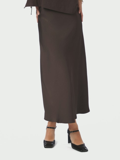 Bovary Skirt Dark Brown