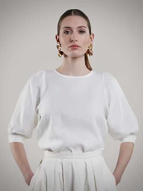 carmen-blouse-puff-sleeve-white