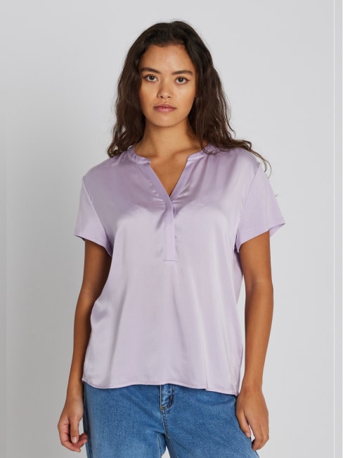 Gerbil top Pastel Lilac