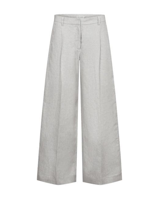 Natalie Pants Light Grey Melange