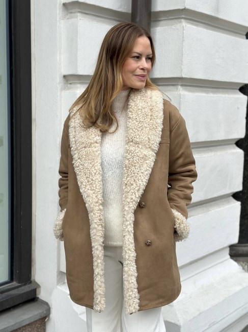 Jacket BJ20473 Caramel/Cream