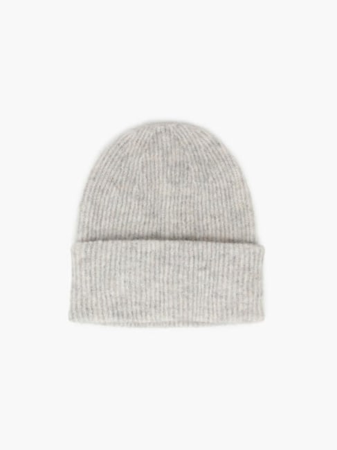 Gabriella Wool Mohair Beanie Greige