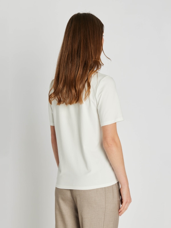 Vina T-shirt Star White