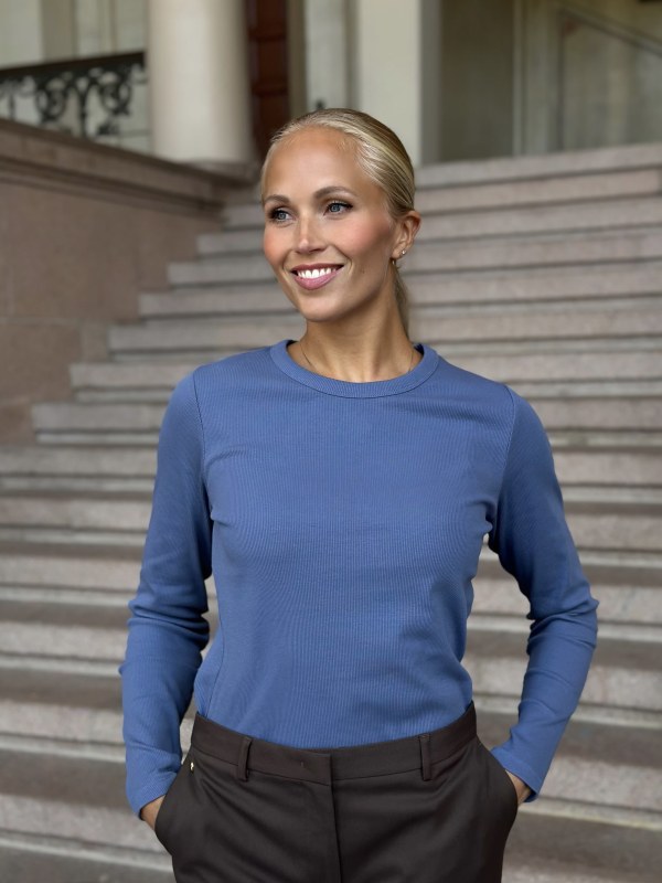 Numbia 3 T-shirt Vintage Indigo