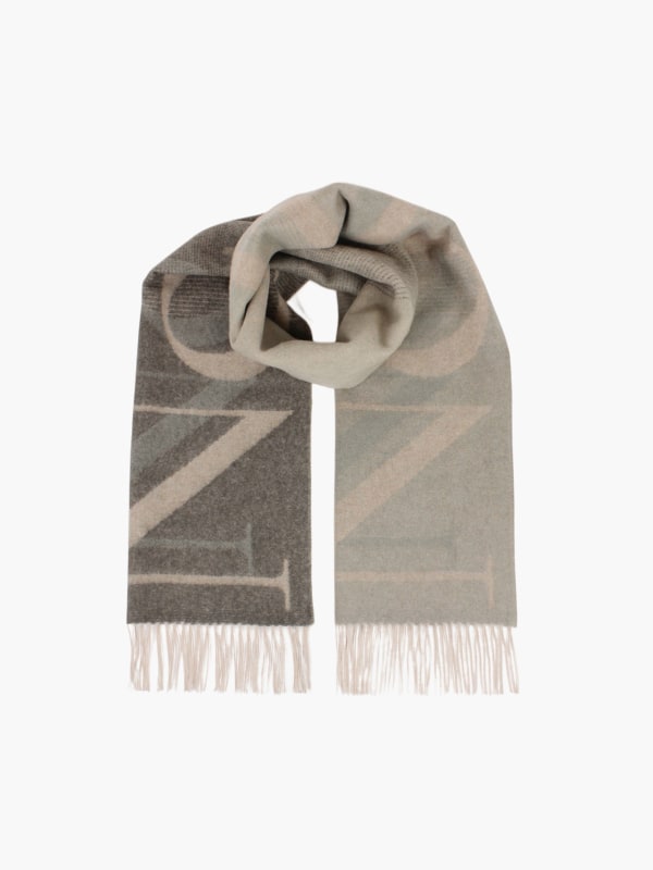 River Logo Lammeullskjerf Olive