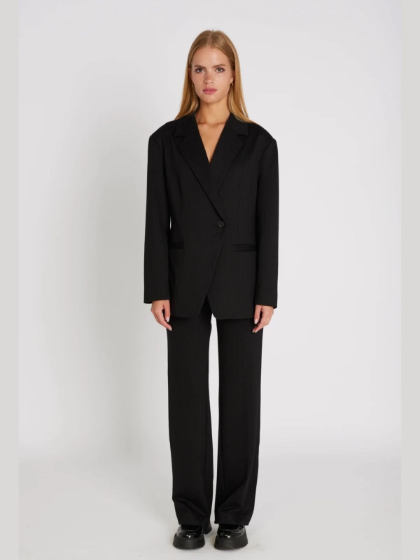 Olana Wide Pants Black