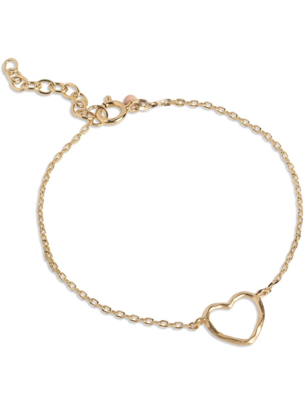 Bracelet Organic Heart Gold