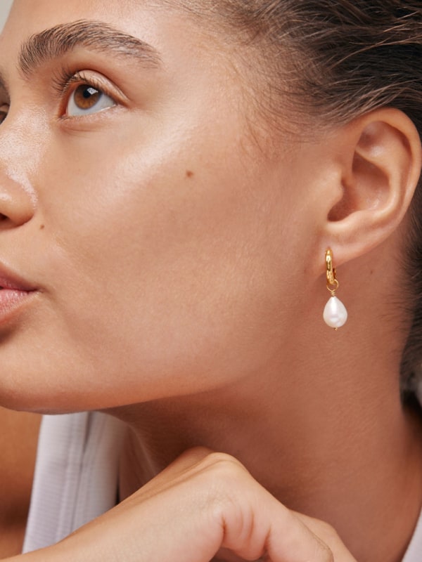 Hoops Significant Pearl Pearls