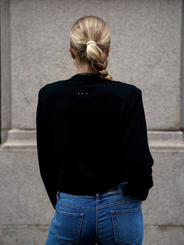 Ruth Merino Cardigan Black