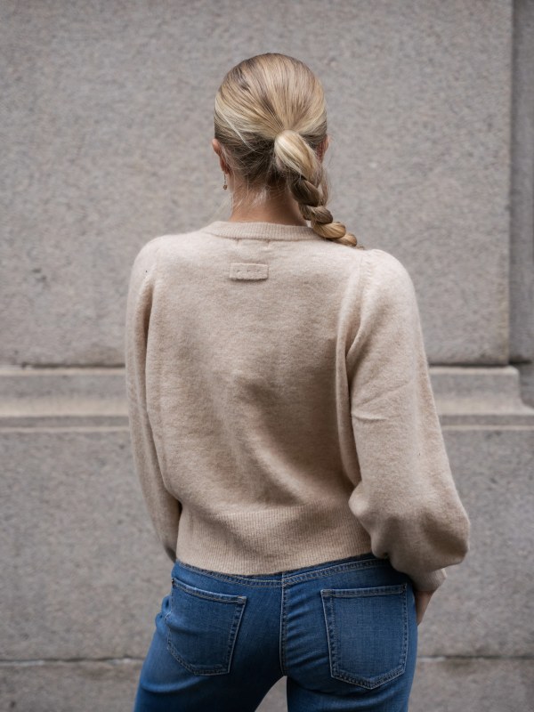 Anna Wool Cardigan Hazel