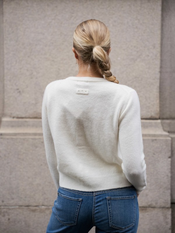 Marie Wool Cardigan Ivory