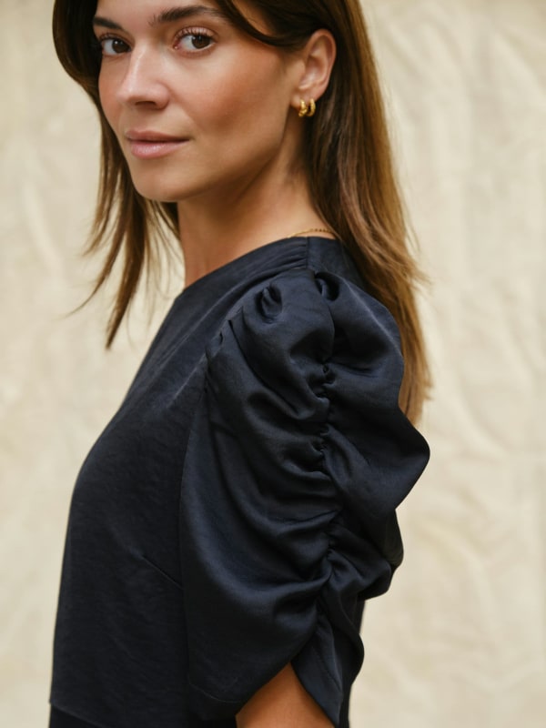 Benuti Solid Dress Navy