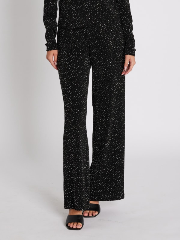 Olana Wide Pants Black