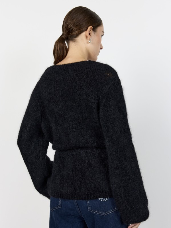 Noreen 7 Cardigan Black