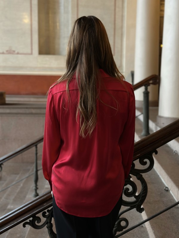 Matt P Latia N Blouse Medium Red