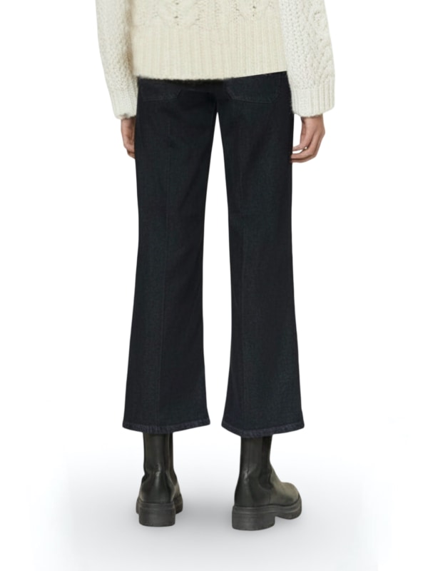 Tess cropped Modern Rinsed