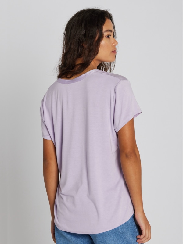 Gerbil top Pastel Lilac