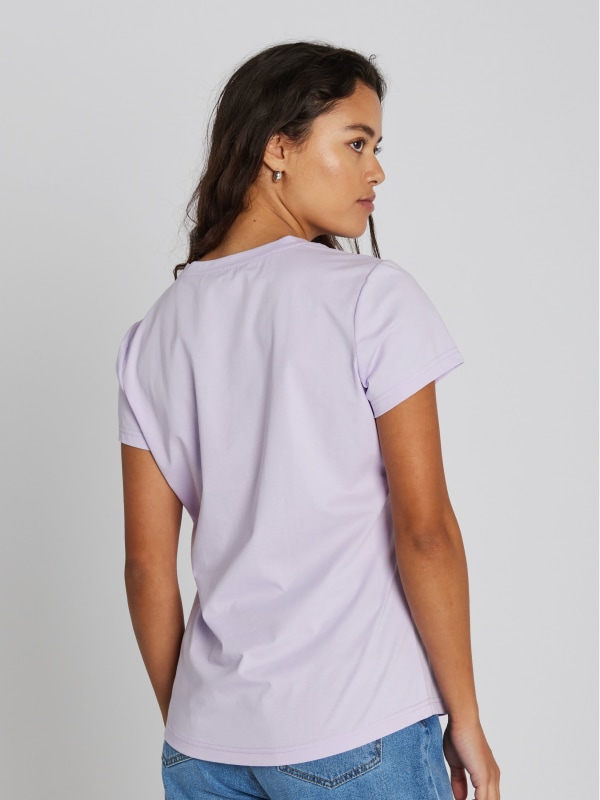 Philosopher SS T-shirt Pastel Lilac