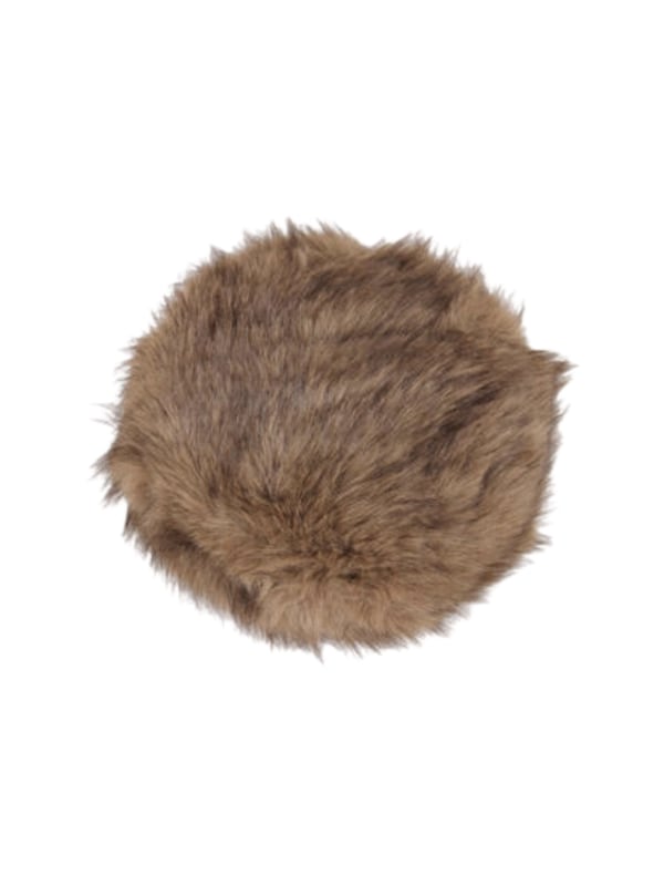 Carla Lue i fuskepels brown