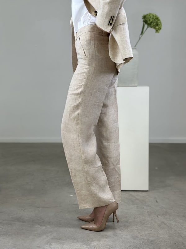 Dori High Trousers Light Camel