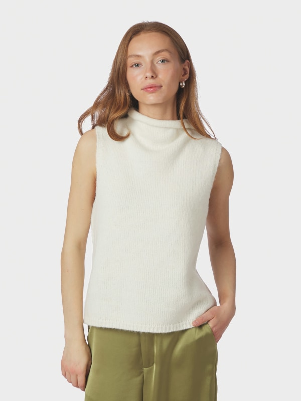 Odelia Knit Top Off White