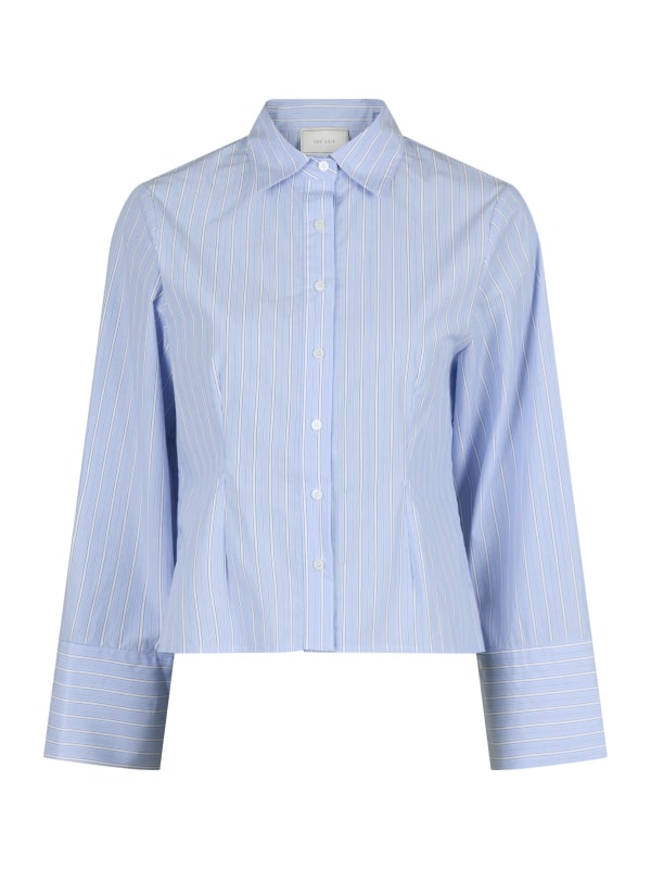 Rosa Stripe Shirt Light Blue