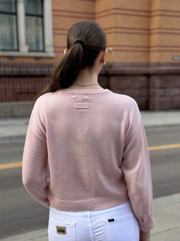 Cashmere Pink Cardigan Pink