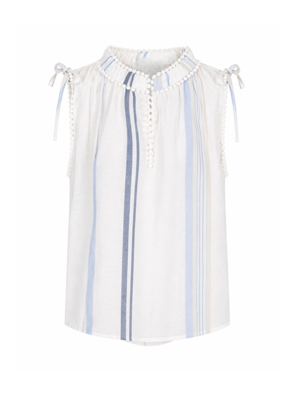 Aisa, top POWDER BLUE