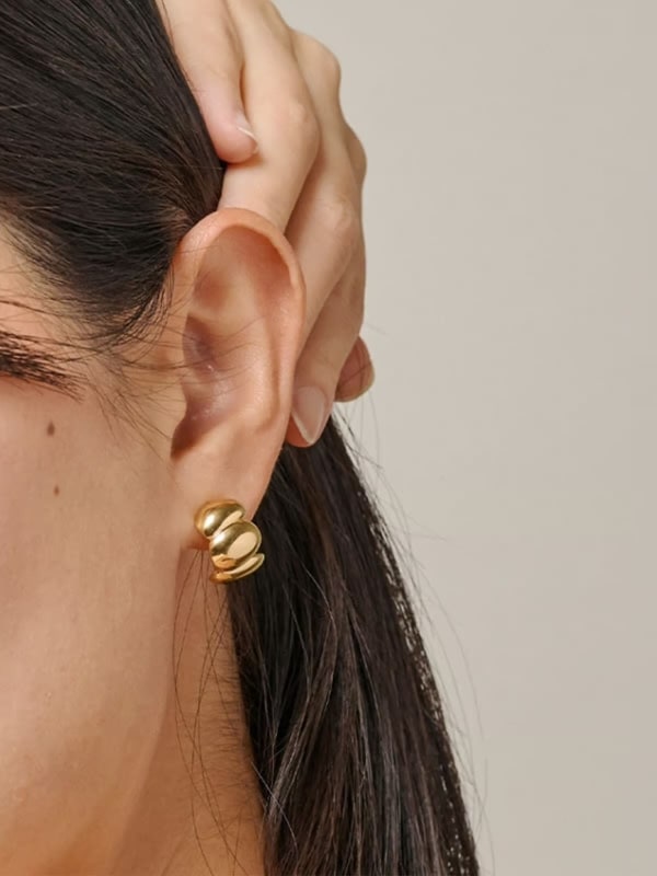 Hoops, Melia Chunky 925S/GP