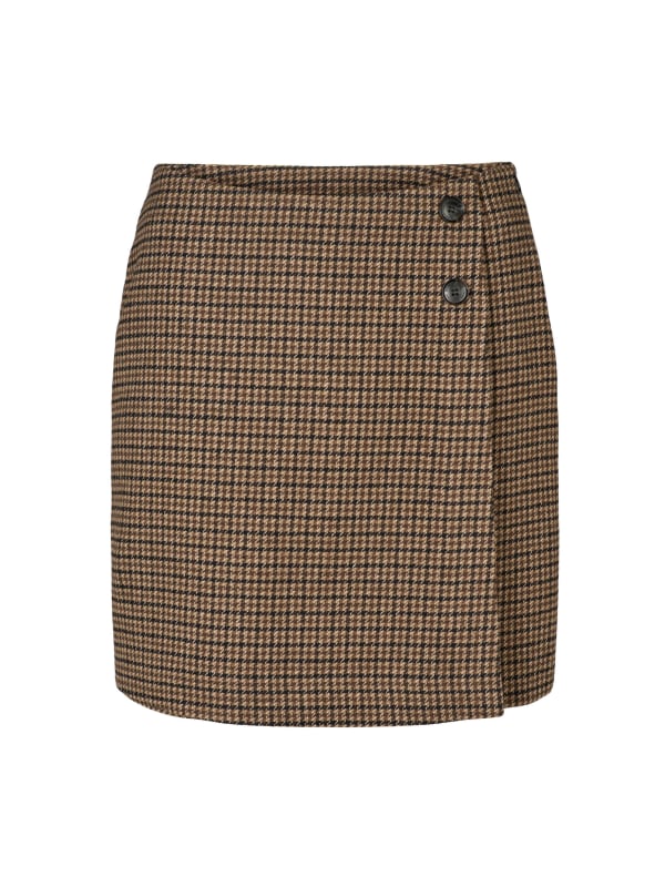 Selah wrap skirt Chocolat