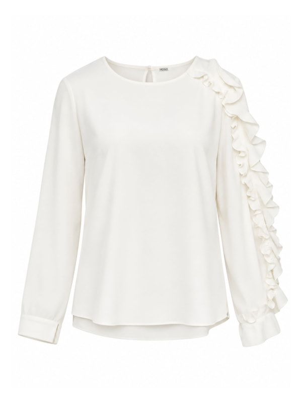 Flora, blouse Off White