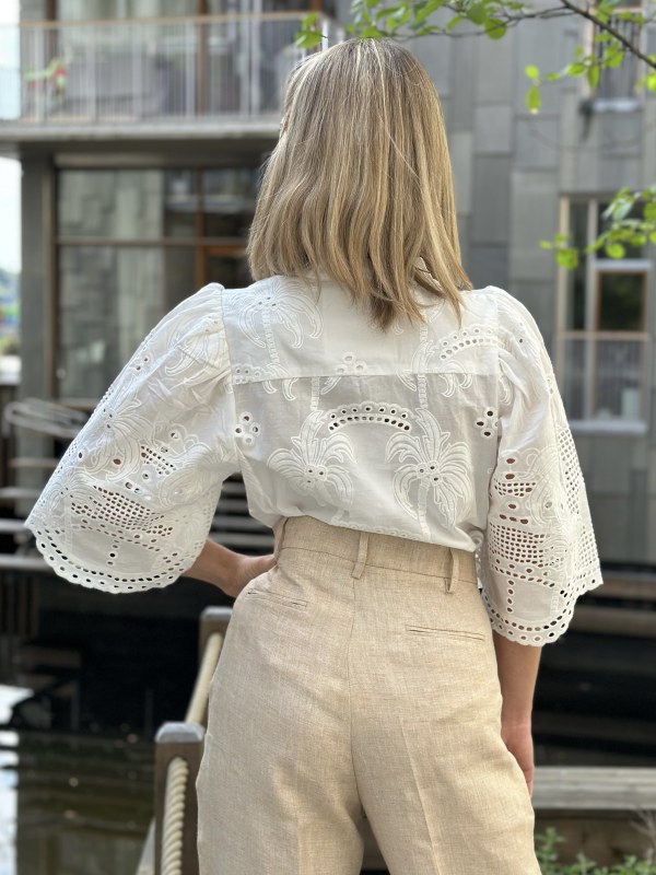 Greek Blouse Ivory