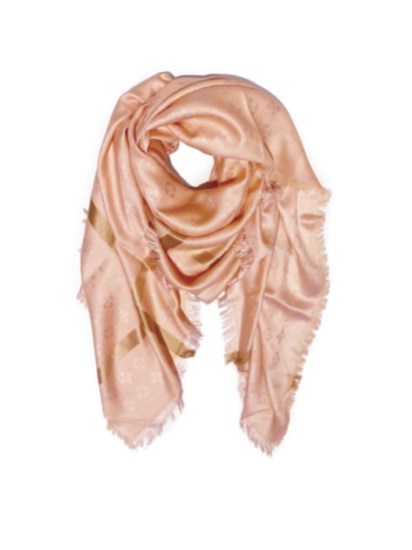 Janet Silk scarf Rose ONE