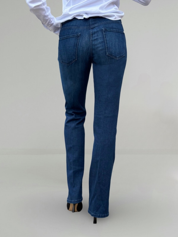 Paris Flared Denim Indigo