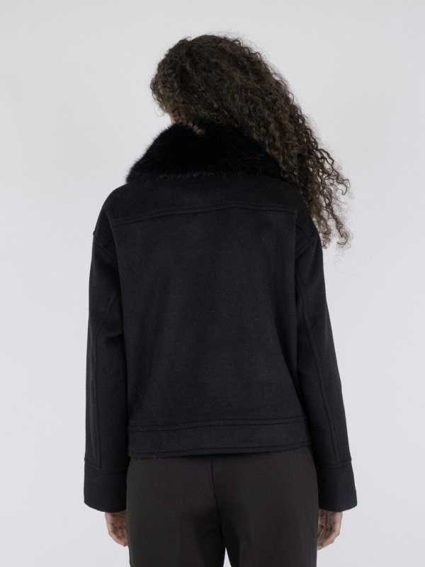 Pitti Wool Jacket Black