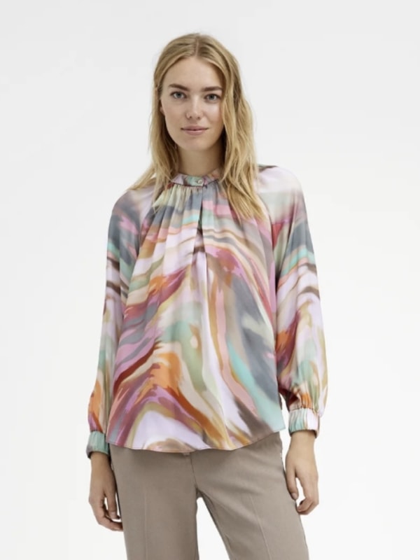 Annsofie Shirt Rose print