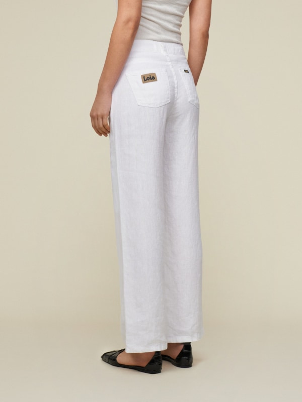 Culotte Linen Colour White