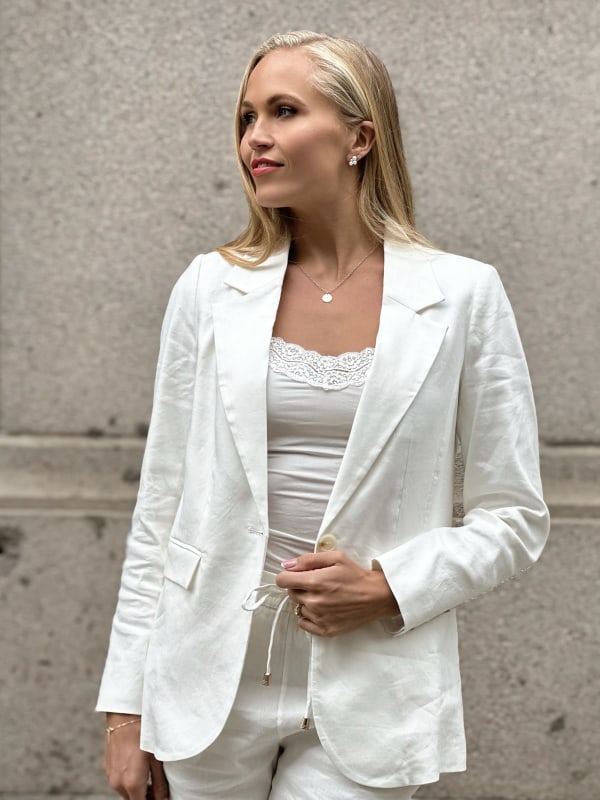 Telloka Blazer Offwhite