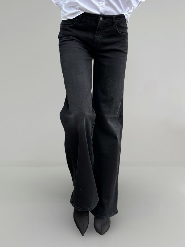 Aimee Black Denim Black