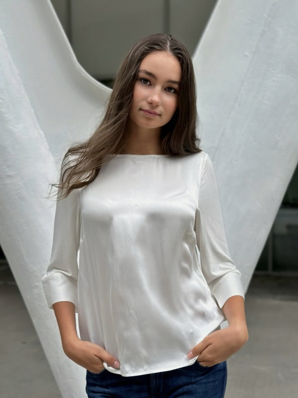 Etta Blouse Star White