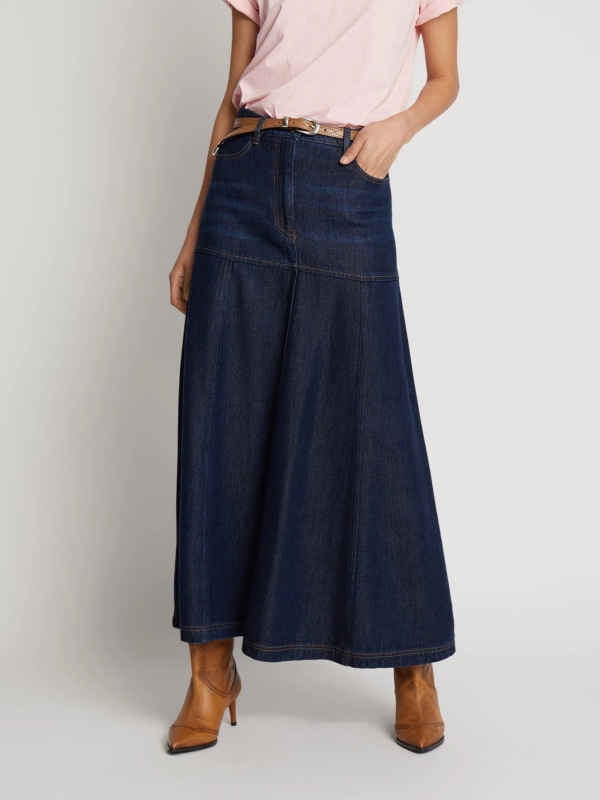 Tuxya Skirt Indigo