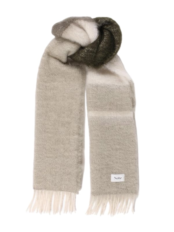 Camilla Mohair Scarf Olive