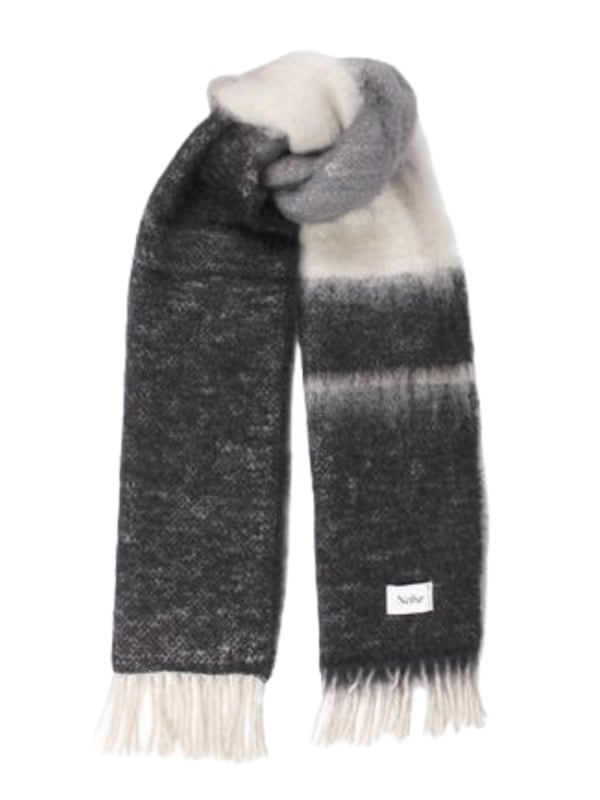 Camilla Mohair Scarf Black