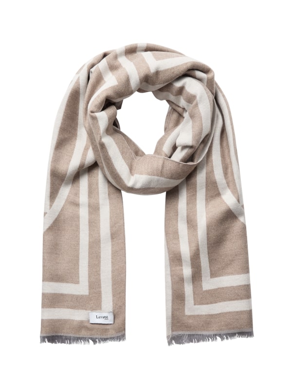 Hartley 1 Scarf taupe gray