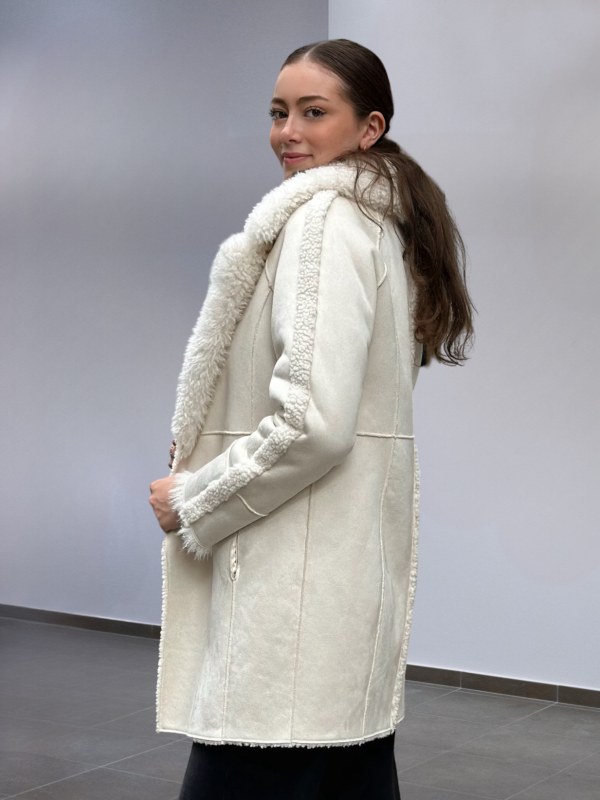 Andie Coat Offwhite